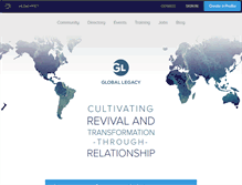 Tablet Screenshot of globallegacy.com